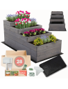 Skrzynia na warzywa warzywnik IMPREGNOWANY 54x60x120 GRATISY WYSOKA ECO