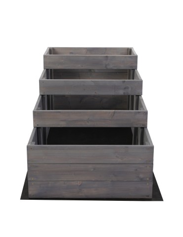 Grządki kaskadowe - Skrzynia na warzywa warzywnik IMPREGNOWANY 54x60x120 GRATISY WYSOKA ECO - product 5