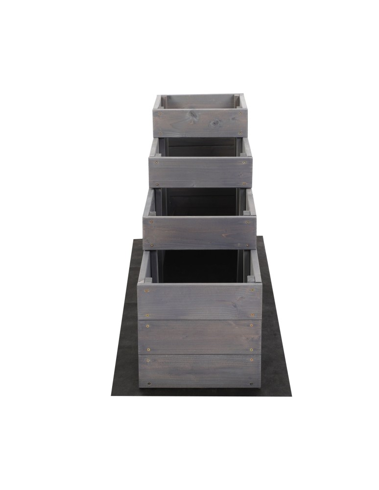 Grządki kaskadowe - Skrzynia na warzywa warzywnik IMPREGNOWANY 54x30x120 GRATISY WYSOKA ECO - product b2b.wamar.biz 4