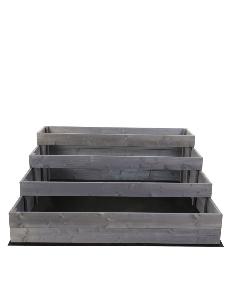 Grządki kaskadowe - Skrzynie na warzywa warzywniak donica IMPREGNOWANY 45x120x120 GRATISY EKO - product b2b.wamar.biz 5