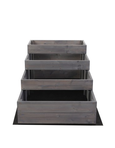 Grządki kaskadowe - Skrzynie na warzywa warzywniak donica IMPREGNOWANY 45x60x120 GRATISY EKO - product 4