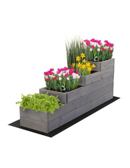 Skrzynie na warzywa warzywniak donica IMPREGNOWANY 45x30x120 GRATISY EKO - product 2