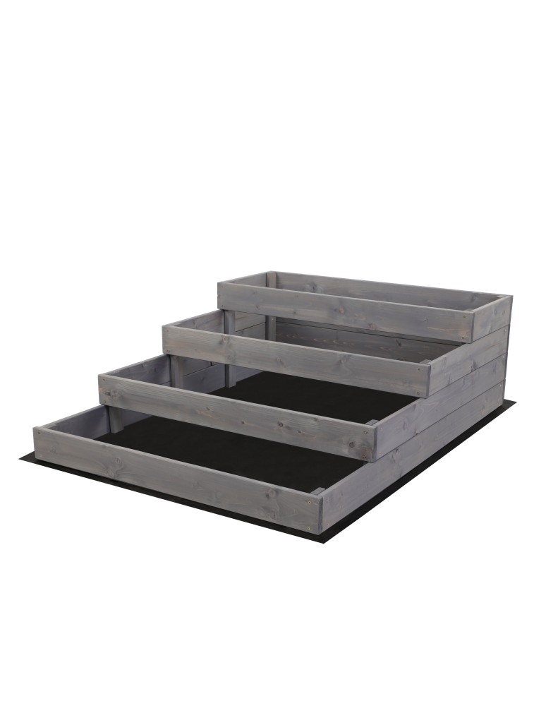 Grządki kaskadowe - Skrzynia na warzywa warzywniak grządka IMPREGNOWANY 36x90x120 GRATISY EKO - product b2b.wamar.biz 3