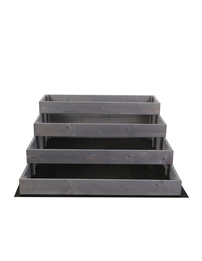 Grządki kaskadowe - Skrzynia na warzywa warzywniak grządka IMPREGNOWANY 36x90x120 GRATISY EKO - product b2b.wamar.biz 5