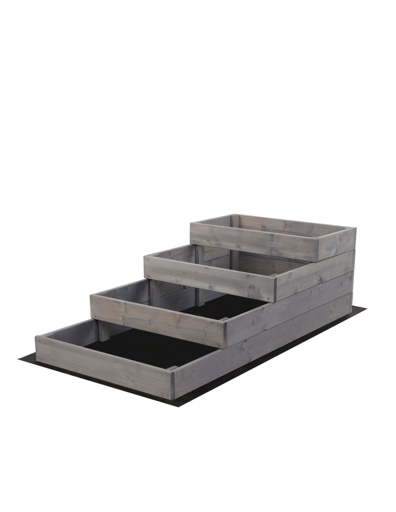 Grządki kaskadowe - Skrzynia na warzywa warzywniak grządka IMPREGNOWANY 36x60x120 GRATISY EKO - product b2b.wamar.biz 3