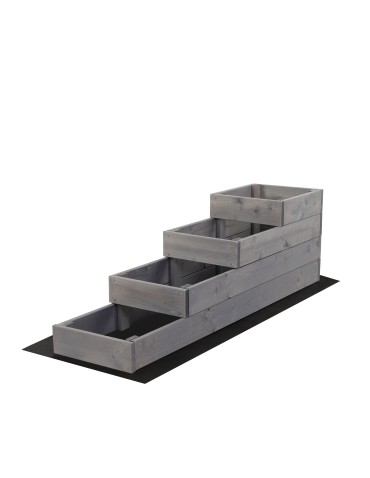 Grządki kaskadowe - Skrzynia na warzywa warzywniak grządka IMPREGNOWANY 36x30x120 GRATISY EKO - product 3