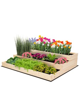 Skrzynia na warzywa warzywniak inspekt drewniany 27x120x90 GRATISY ECO - product 2