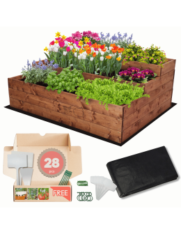 Skrzynie na warzywa warzywniak donica IMPREGNOWANY 45x120x90 GRATISY EKO