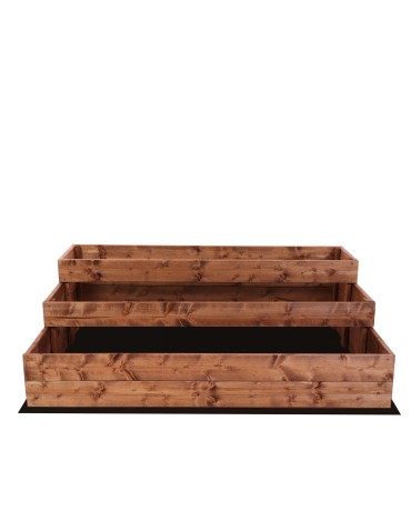 Grządki kaskadowe - Skrzynia na warzywa warzywniak grządka IMPREGNOWANY 36x120x90 GRATISY EKO - product 5