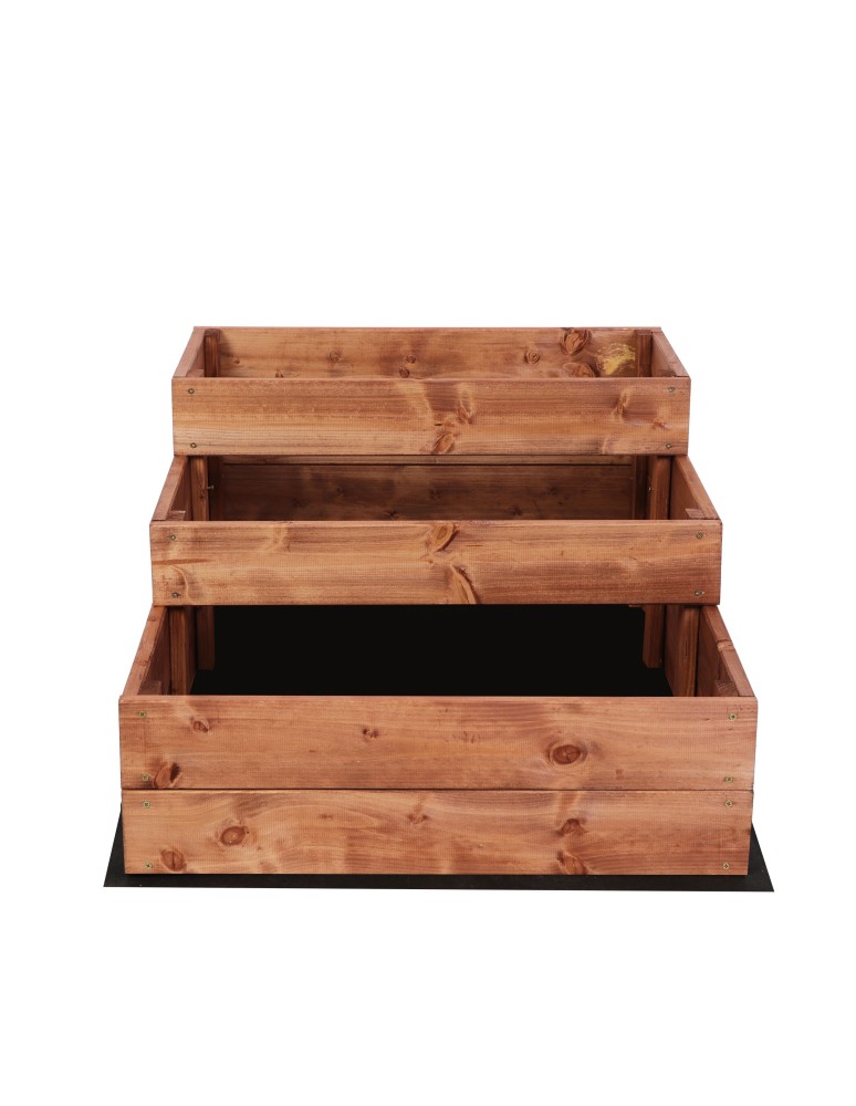 Grządki kaskadowe - Skrzynia na warzywa warzywniak grządka IMPREGNOWANY 36x60x90 GRATISY EKO - product b2b.wamar.biz 4