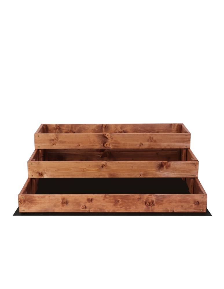 Grządki kaskadowe - Skrzynia na warzywa warzywniak inspekt IMPREGNOWANY 27x90x90 GRATISY ECO - produkt b2b.wamar.biz 5