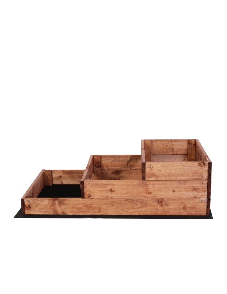 Grządki kaskadowe - Skrzynia na warzywa warzywniak inspekt IMPREGNOWANY 27x60x90 GRATISY ECO - product b2b.wamar.biz 5