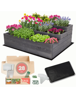 Skrzynie na warzywa warzywniak donica IMPREGNOWANY 45x120x90 GRATISY EKO