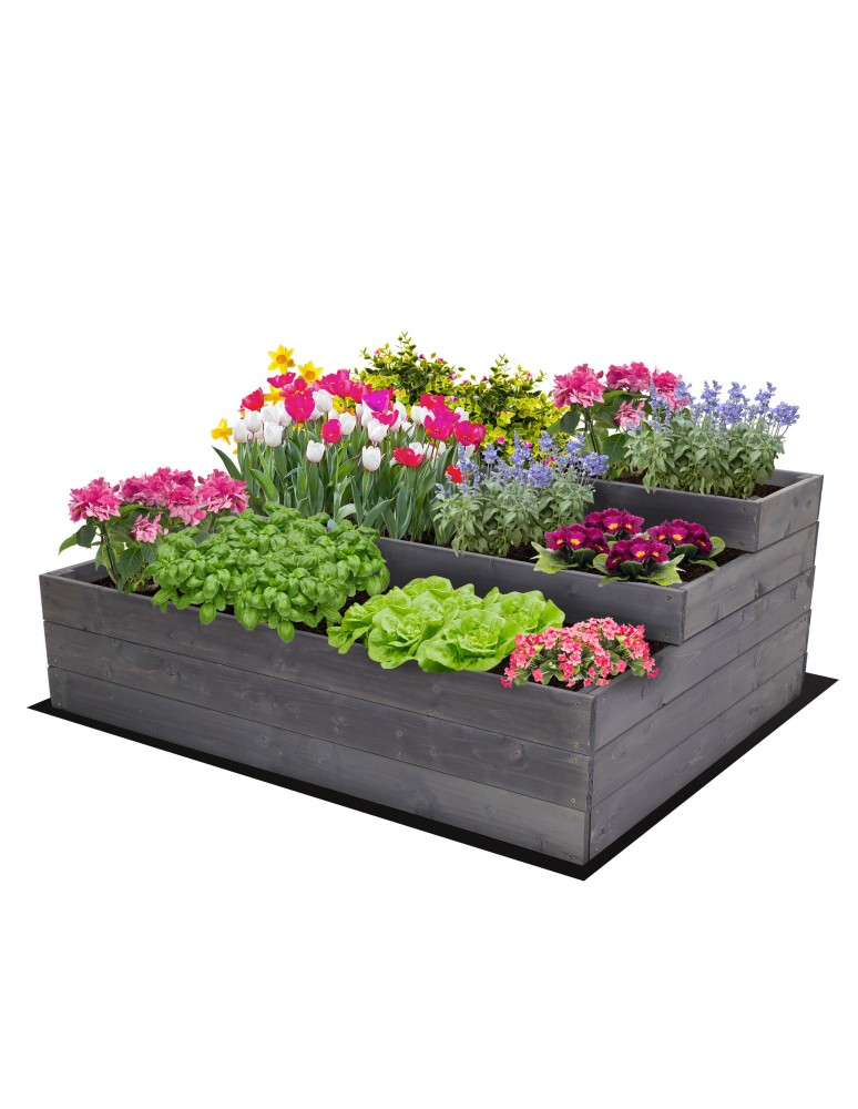 Grządki kaskadowe - Skrzynie na warzywa warzywniak donica IMPREGNOWANY 45x120x90 GRATISY EKO - product b2b.wamar.biz 2