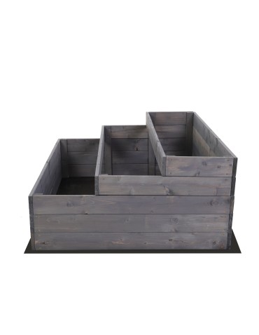 Grządki kaskadowe - Skrzynie na warzywa warzywniak donica IMPREGNOWANY 45x120x90 GRATISY EKO - product 4