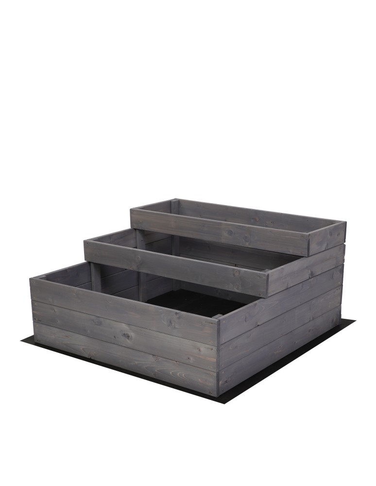 Grządki kaskadowe - Skrzynie na warzywa warzywniak donica IMPREGNOWANY 45x90x90 GRATISY EKO - product b2b.wamar.biz 3