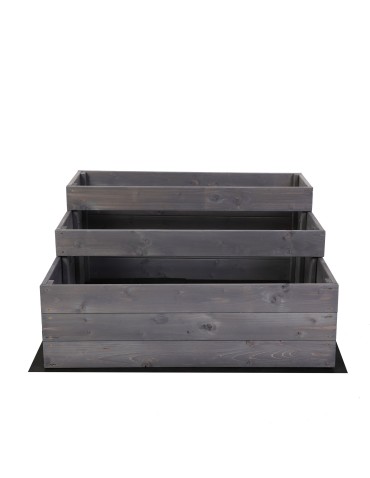 Grządki kaskadowe - Skrzynie na warzywa warzywniak donica IMPREGNOWANY 45x90x90 GRATISY EKO - product 5