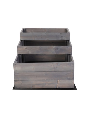 Grządki kaskadowe - Skrzynie na warzywa warzywniak donica IMPREGNOWANY 45x60x90 GRATISY EKO - produkt 4