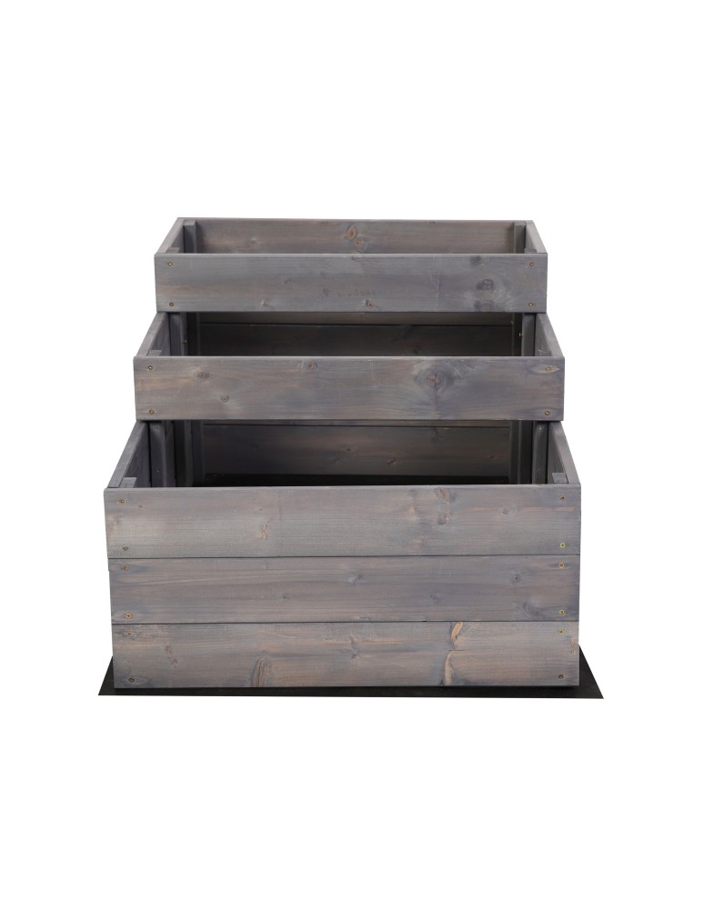 Grządki kaskadowe - Skrzynie na warzywa warzywniak donica IMPREGNOWANY 45x60x90 GRATISY EKO - produkt b2b.wamar.biz 4