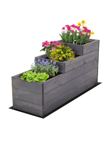 Skrzynie na warzywa warzywniak donica IMPREGNOWANY 45x30x90 GRATISY EKO - product 2