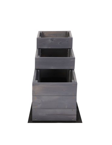 Grządki kaskadowe - Skrzynie na warzywa warzywniak donica IMPREGNOWANY 45x30x90 GRATISY EKO - product 4