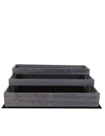 Grządki kaskadowe - Skrzynia na warzywa warzywniak grządka IMPREGNOWANY 36x120x90 GRATISY EKO - product 5