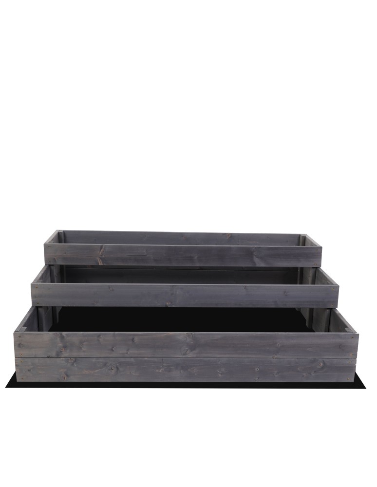 Grządki kaskadowe - Skrzynia na warzywa warzywniak grządka IMPREGNOWANY 36x120x90 GRATISY EKO - product b2b.wamar.biz 5