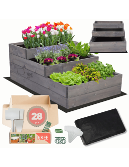 Skrzynia na warzywa warzywniak grządka IMPREGNOWANY 36x60x90 GRATISY EKO