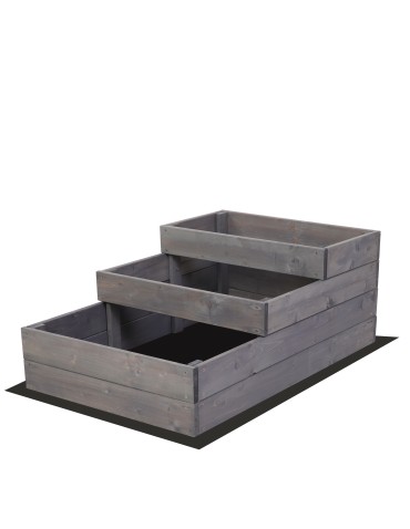 Grządki kaskadowe - Skrzynia na warzywa warzywniak grządka IMPREGNOWANY 36x60x90 GRATISY EKO - product 3
