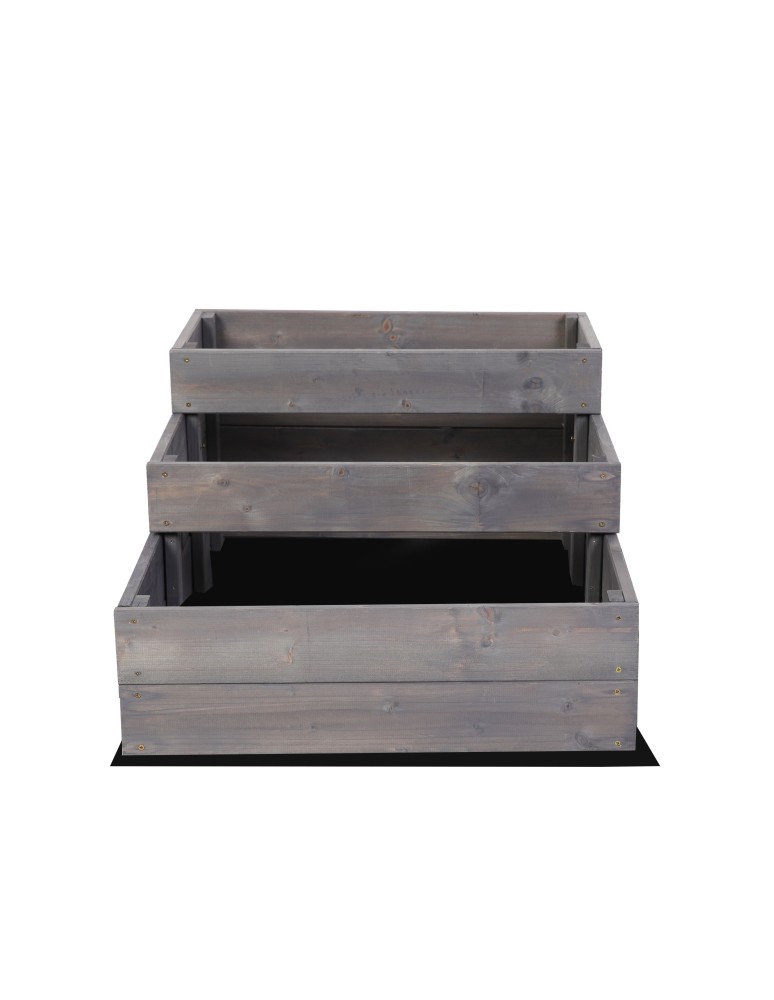 Grządki kaskadowe - Skrzynia na warzywa warzywniak grządka IMPREGNOWANY 36x60x90 GRATISY EKO - product b2b.wamar.biz 4