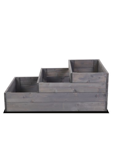 Grządki kaskadowe - Skrzynia na warzywa warzywniak grządka IMPREGNOWANY 36x60x90 GRATISY EKO - product 5