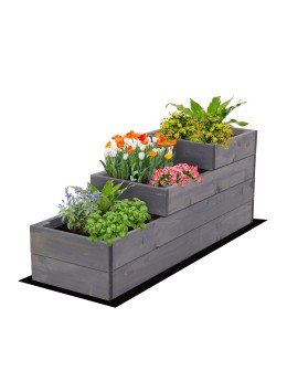 Skrzynia na warzywa warzywniak grządka IMPREGNOWANY 36x30x90 GRATISY EKO - product 2