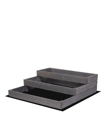 Grządki kaskadowe - Skrzynia na warzywa warzywniak inspekt IMPREGNOWANY 27x90x90 GRATISY ECO - produkt 3