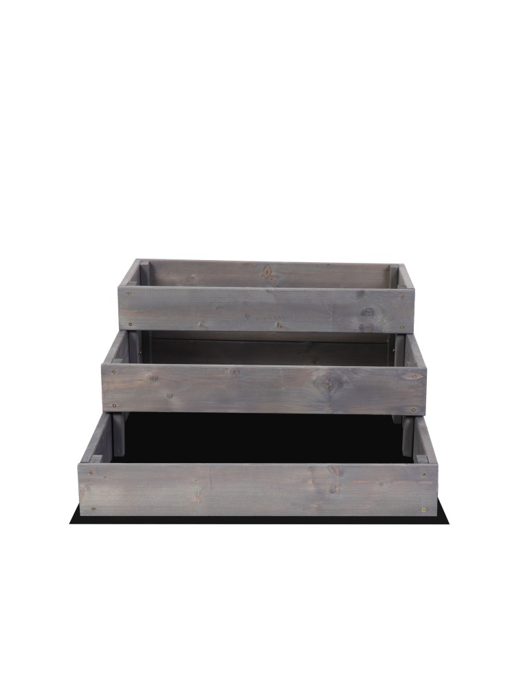 Grządki kaskadowe - Skrzynia na warzywa warzywniak inspekt IMPREGNOWANY 27x60x90 GRATISY ECO - product b2b.wamar.biz 4