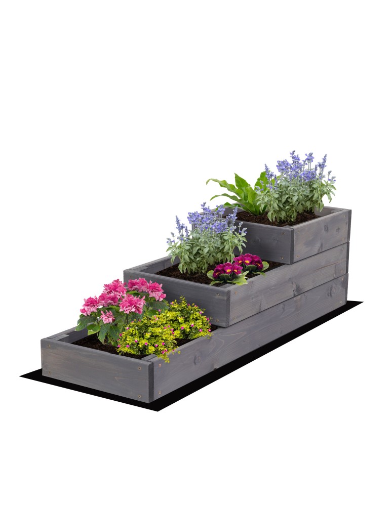 Grządki kaskadowe - Skrzynia na warzywa warzywniak inspekt IMPREGNOWANY 27x30x90 GRATISY ECO - produkt b2b.wamar.biz 2