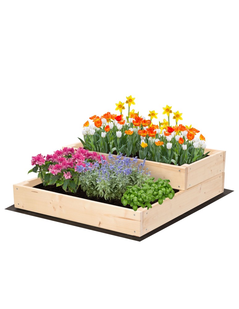 Grządki kaskadowe - Skrzynia na warzywa skrzynie na warzywniak drewniany 18x60x60 GRATISY EKO - product b2b.wamar.biz 2