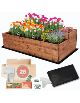 Skrzynia na warzywa warzywniak grządka IMPREGNOWANY 36x120x60 GRATISY EKO