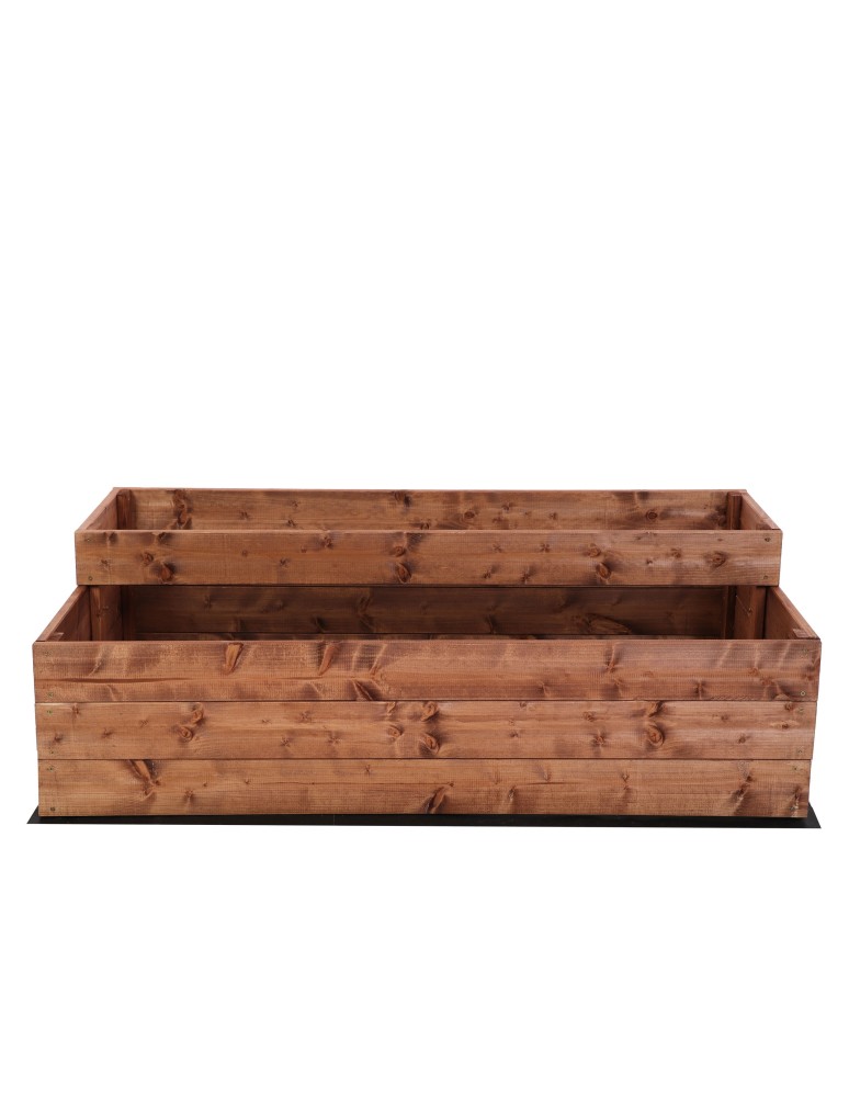 Grządki kaskadowe - Skrzynia na warzywa warzywniak grządka IMPREGNOWANY 36x120x60 GRATISY EKO - product b2b.wamar.biz 5