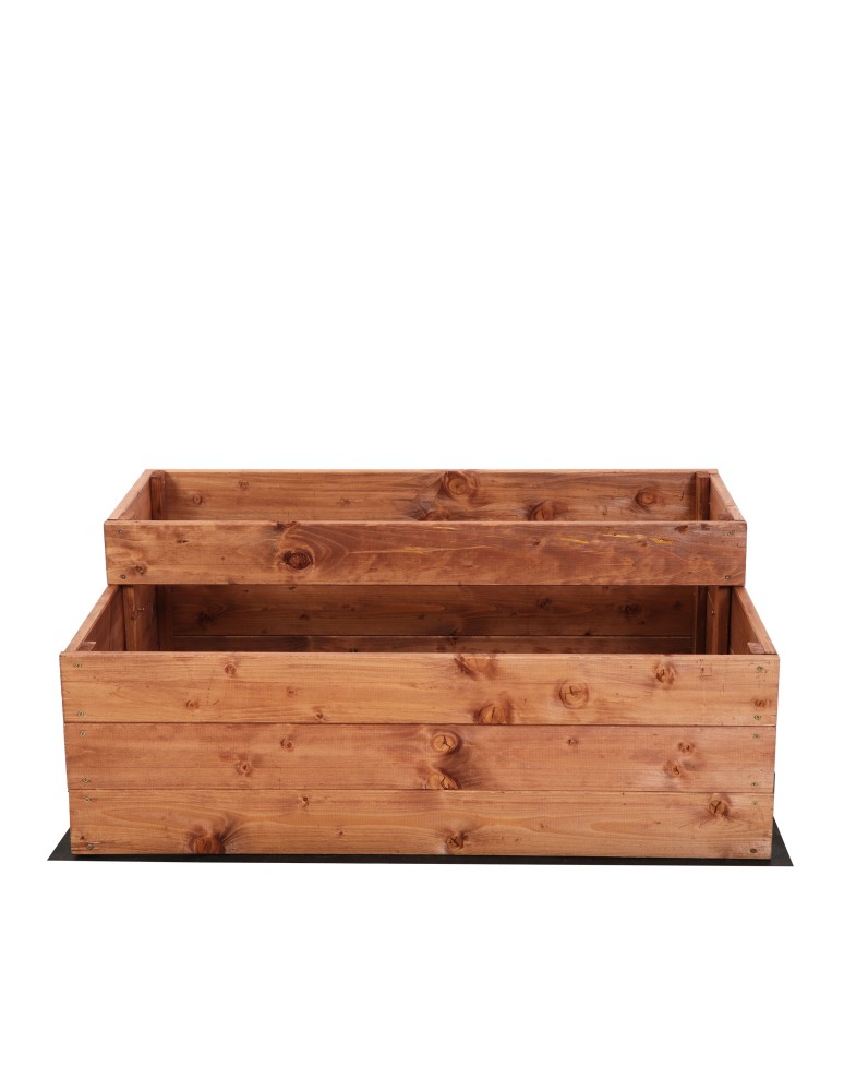 Grządki kaskadowe - Skrzynia na warzywa warzywniak grządka IMPREGNOWANY 36x90x60 GRATISY EKO - produkt b2b.wamar.biz 5