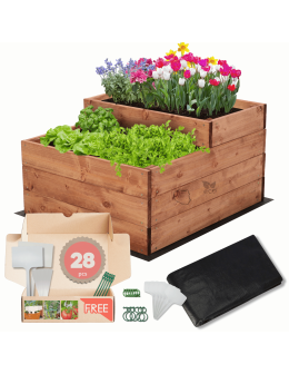 Skrzynia na warzywa warzywniak grządka IMPREGNOWANY 36x60x60 GRATISY EKO