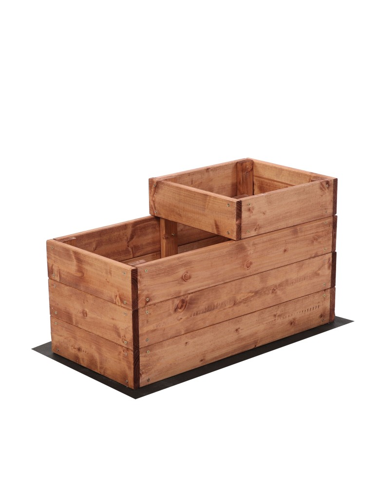 Grządki kaskadowe - Skrzynia na warzywa warzywniak grządka IMPREGNOWANY 36x30x60 GRATISY EKO - product b2b.wamar.biz 3