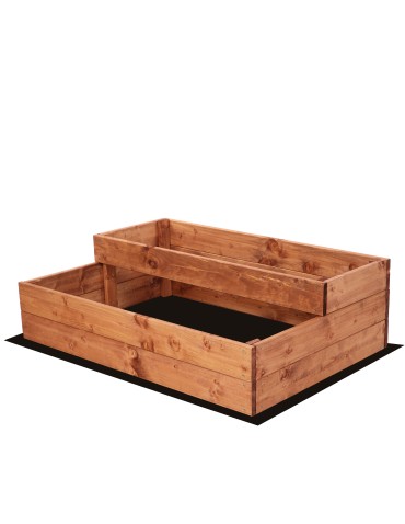 Grządki kaskadowe - Skrzynia na warzywa warzywniak inspekt IMPREGNOWANY 27x90x60 GRATISY ECO - product 3