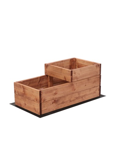 Grządki kaskadowe - Skrzynia na warzywa warzywniak inspekt IMPREGNOWANY 27x30x60 GRATISY ECO - product 3