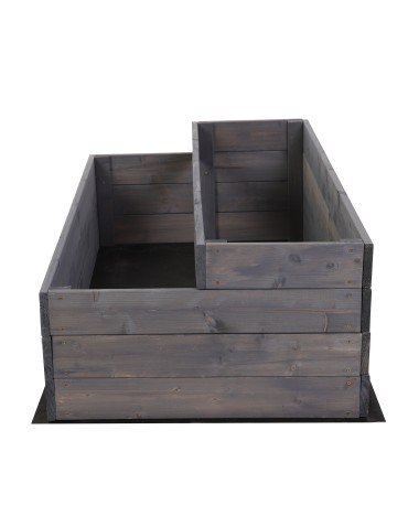 Grządki kaskadowe - Skrzynia na warzywa warzywniak grządka IMPREGNOWANY 36x120x60 GRATISY EKO - product 4
