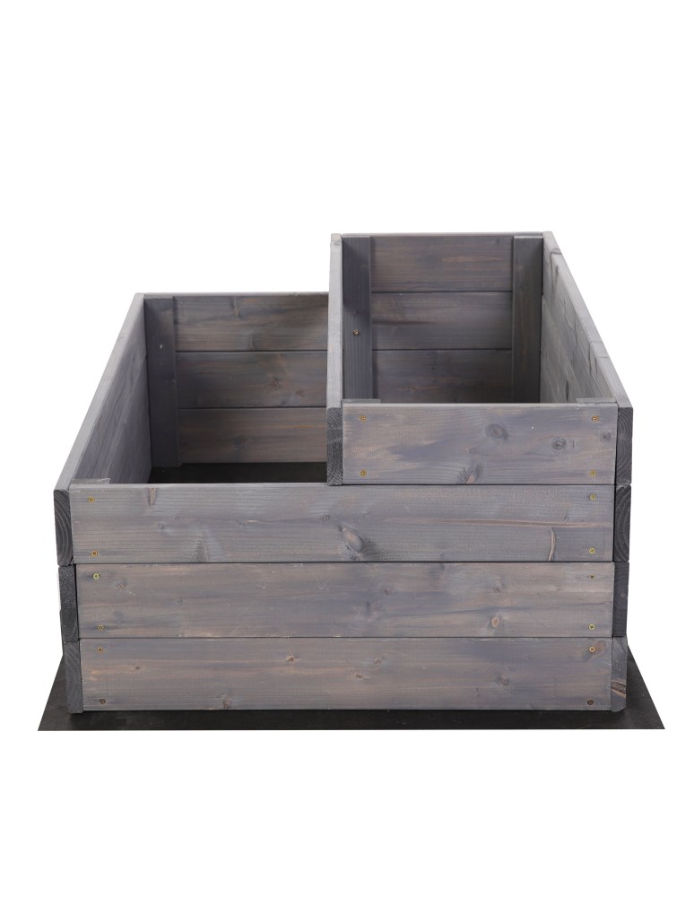 Grządki kaskadowe - Skrzynia na warzywa warzywniak grządka IMPREGNOWANY 36x90x60 GRATISY EKO - product b2b.wamar.biz 4