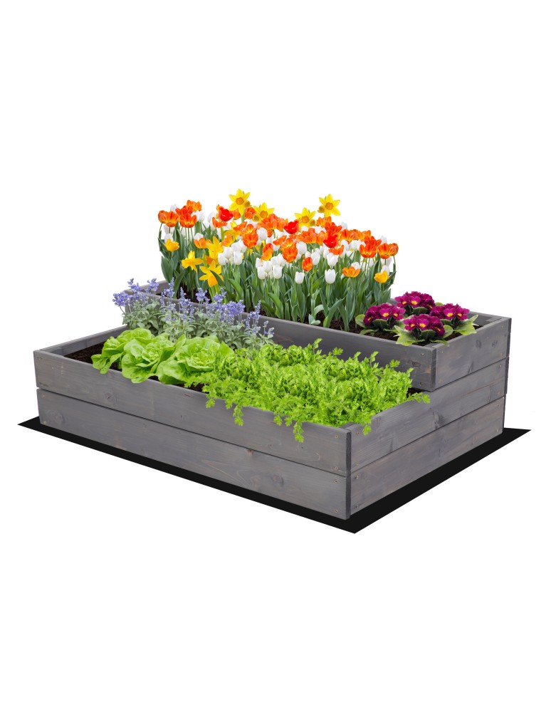 Grządki kaskadowe - Skrzynia na warzywa warzywniak inspekt IMPREGNOWANY 27x90x60 GRATISY ECO - product b2b.wamar.biz 2