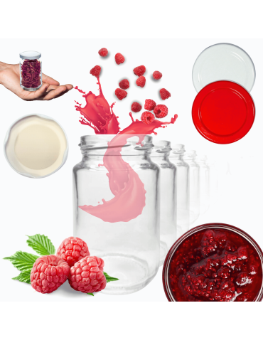 Słoiki 190ml 0,2 dżemy konfitury przyprawy deserki 60kpl zakrętki 53mm PZH