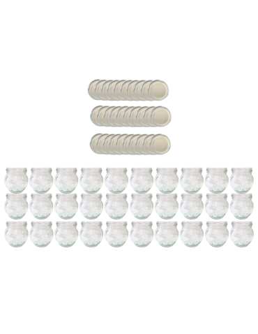 Słoiki 215ml dżemy konfitury przyprawy deserki 30kpl zakrętki 66mm PZH - product 2