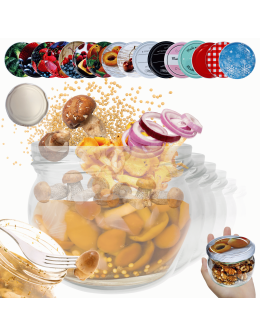 Słoiki 260ml dżemy konfitury przyprawy grzybki 10kpl zakrętki 82mm PZH