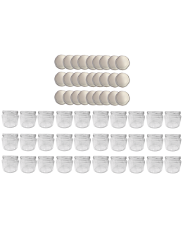 Słoiki 330ml dżemy konfitury przyprawy grzybki 30kpl zakrętki 82mm PZH - product 2